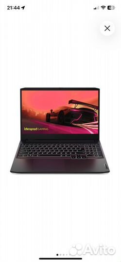 Ноутбук игороврй Lenovo ideapad gaming 3, 82K1010