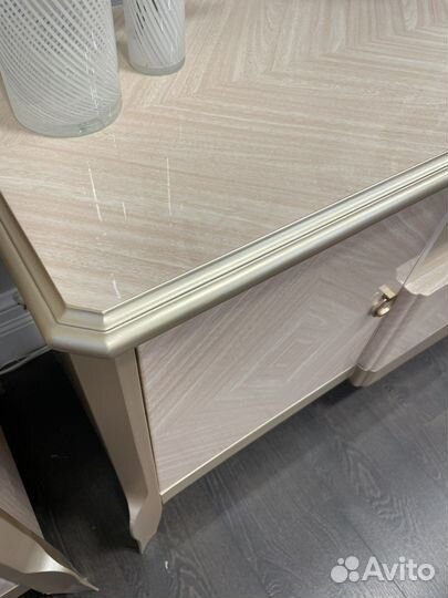 Новая тумба тв мдф светлая