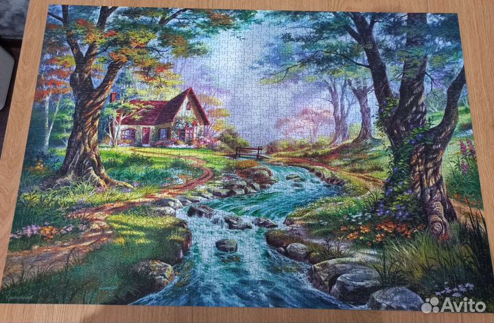 Пазл бесплатно 1500 элементов Castorland