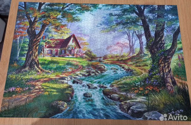 Пазл бесплатно 1500 элементов Castorland