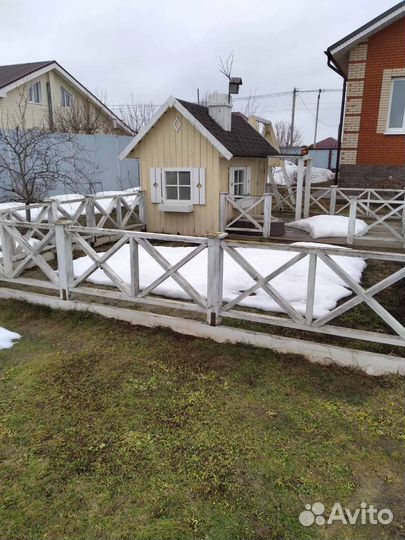 Детский деревянный дом