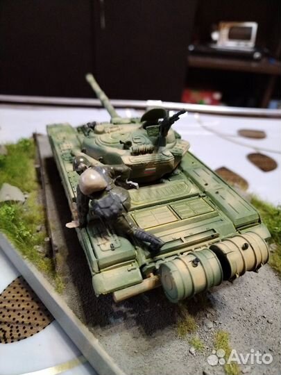 Модель танка Т-72