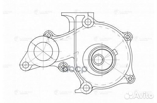 Насос водяной LWP1917 luzar