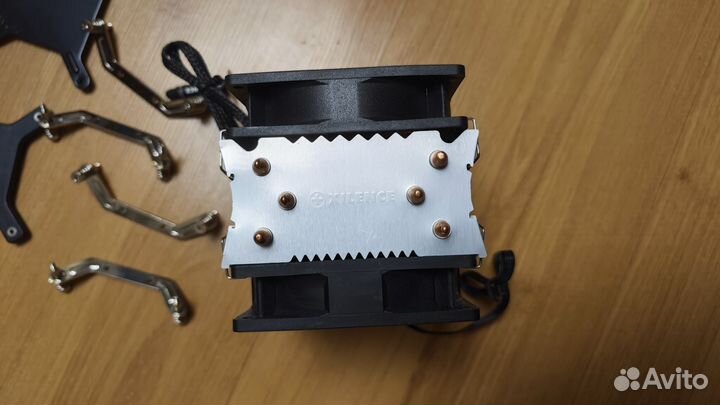 Кулер Xilence M403 + доп вентилятор