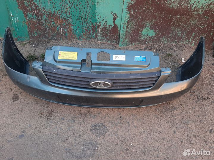 Бампер передний priora 1