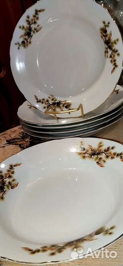 Тарелки суповые Япония 6 шт. Цена за всё