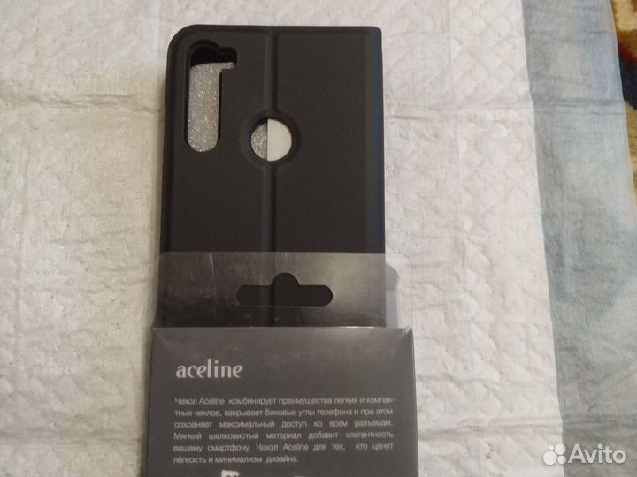 Новый чехол-книжка xiaomi Redmi note 8T