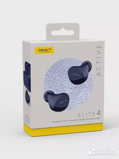 Беспроводные наушники Elite 4 Active Navy Jabra