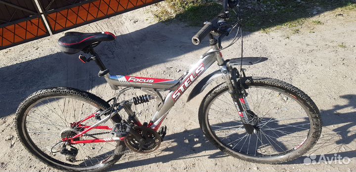 Велосипед,двухподвес Stels focus 26