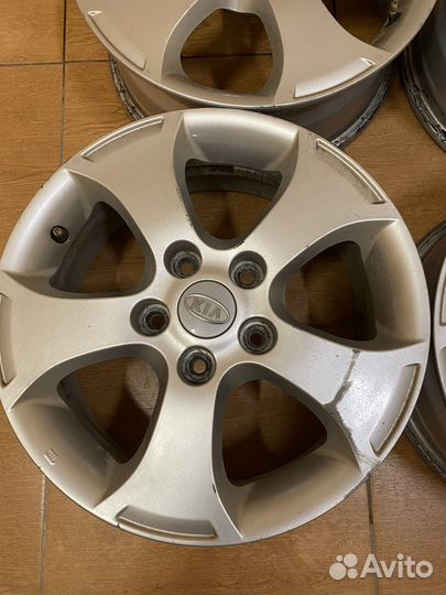 Оригинальные диски r16 Kia hyundai
