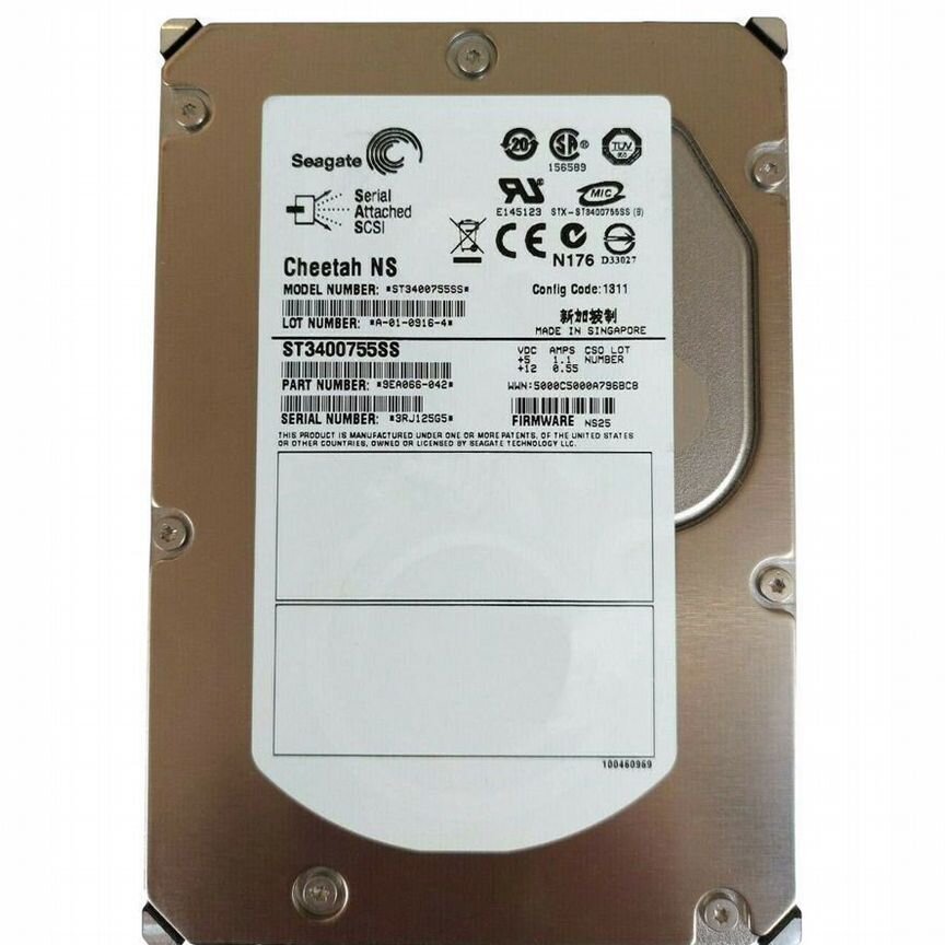 [ST3400755SS] Жесткий Диск Seagate 400 Гб St3400755ss