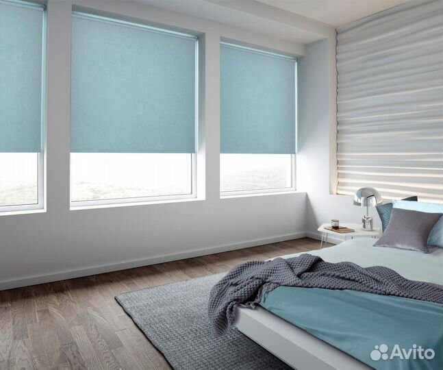 Рулонные шторы блэкаут с дистанционным управлением