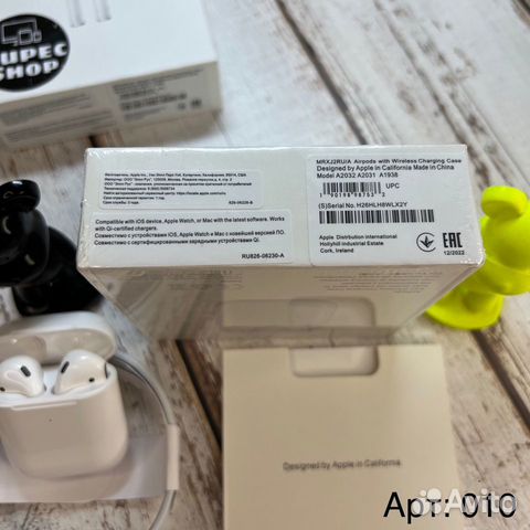 AirPods 2 Airoha 1562M+ (Только Авитодоставка)