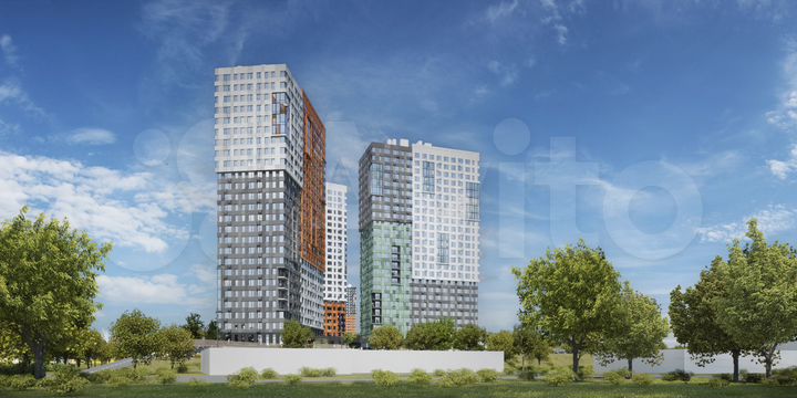 1-к. квартира, 34,1 м², 24/25 эт.