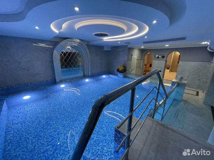 Парная с бассейном