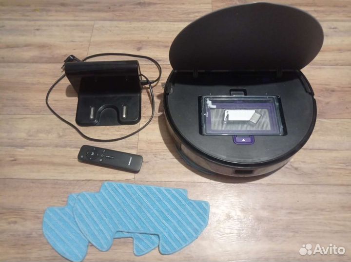 Робот-пылесос Samsung VR05R503PWG черный