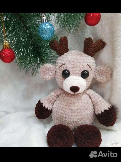 Вязанная мягкая игрушка. Амигуруми