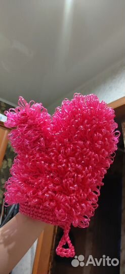 Мочалки ручной вязки