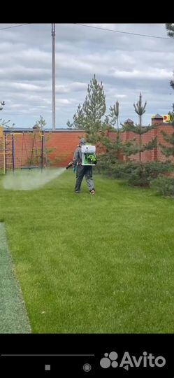 Обработка участков от комаров клещей 001