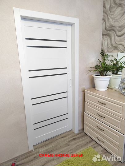 Толстая дверь межкомнатная эмаль с бесплатной дост