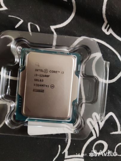 Процессор intel core i3 12100f