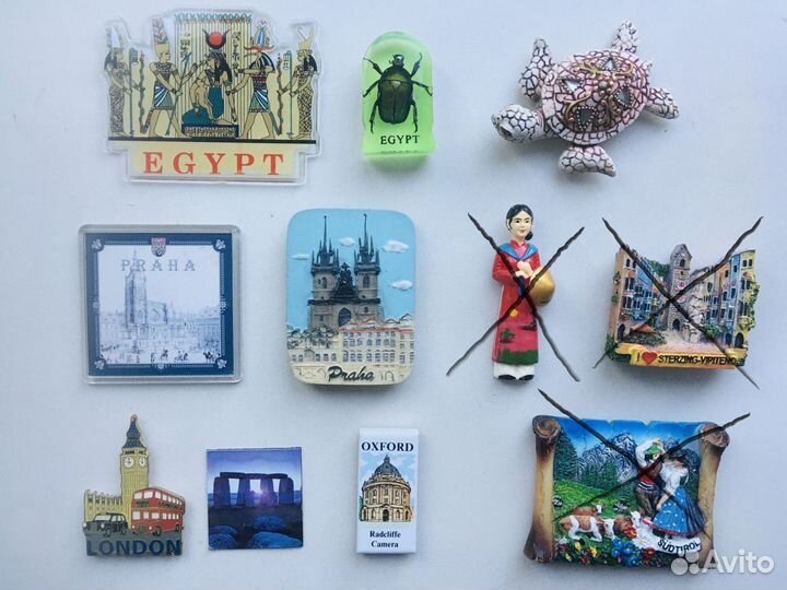 Магниты на холодильник Италия, Германия, и другие