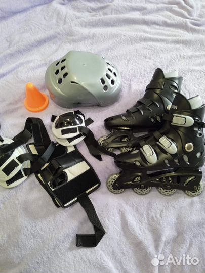 Роликовые коньки 35