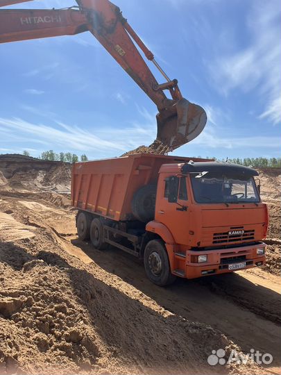 Песок щебень доставка