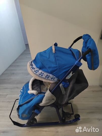 Коляска санки