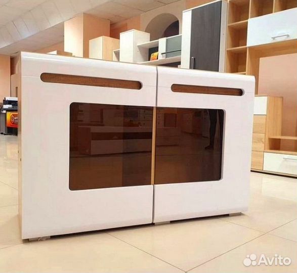 Комод Наоми км-10 белый глянец