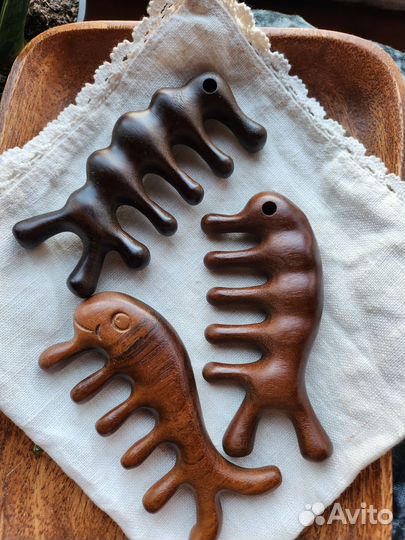 Расческа гребень из сандала