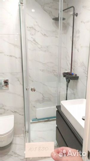 Душевая перегородка из стекла