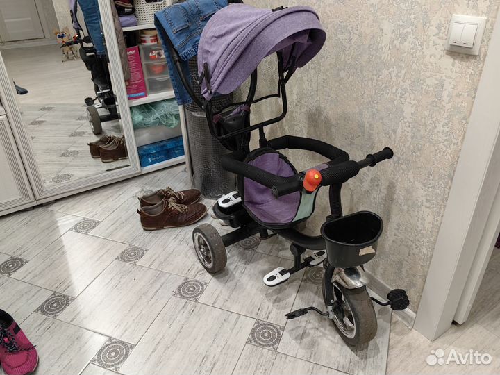 Детский трехколесный велосипед