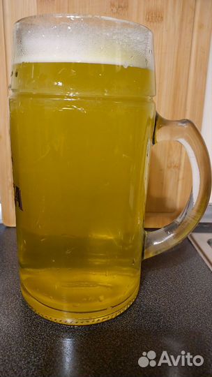 Пивная кружка 1л Золотая бочка