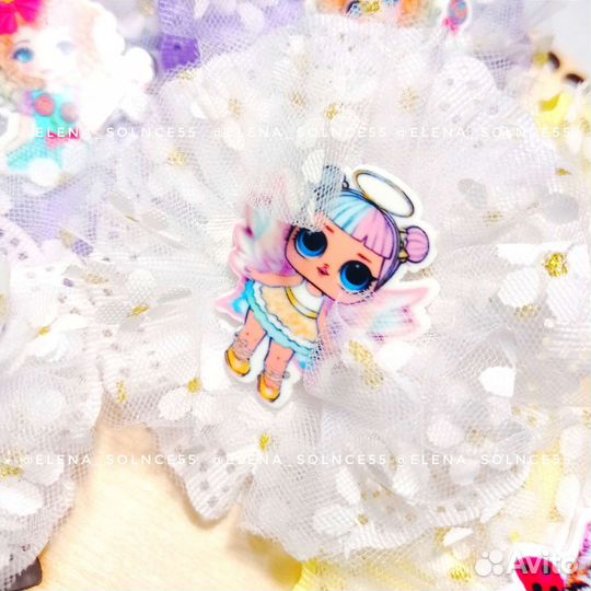 Бантики для девочек/ резиночки в садик