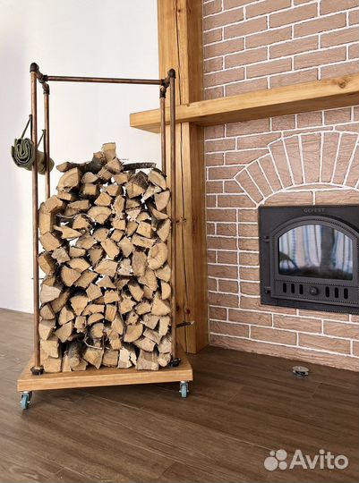 Дровница, подставка для дров, дровник для бани