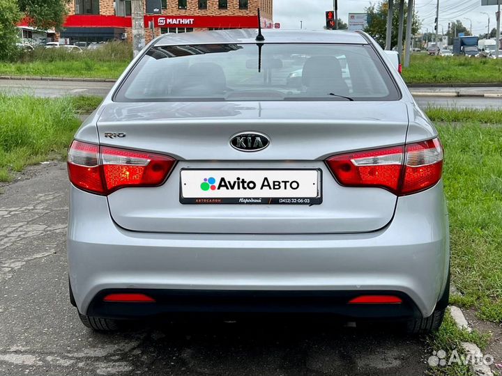 Kia Rio 1.6 AT, 2012, 117 000 км