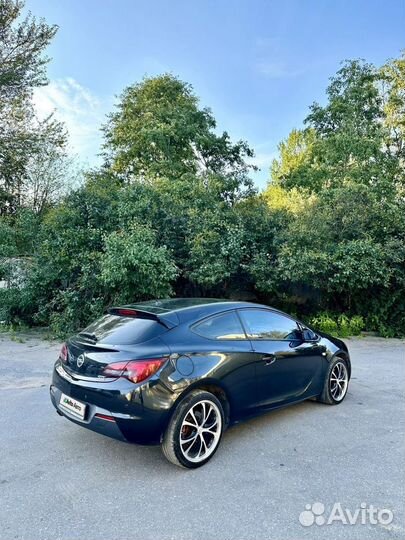 Opel Astra GTC 1.4 AT, 2013, 244 000 км