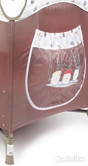 Новый Детский манеж/кроватка 2 уровня+музыка
