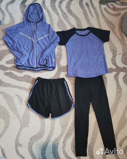 Спортивный костюм летний на девочку 122-128
