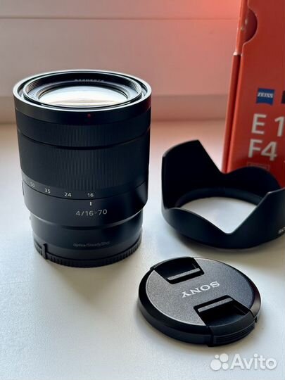 Объектив Sony E 16-70 F4 ZA OSS, Zeiss (+фильтр)