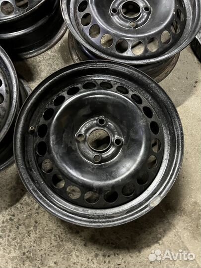 Штамп диски 4x100 Цо 56.6 Opel Kia Hyundai R15