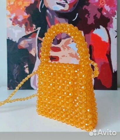Сумка женская из бусин