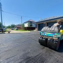 Асфальтирование, благоустройство, укладка асфальта, Барнаул