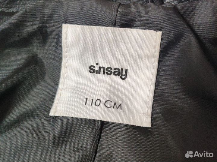 Кожаная куртка косуха sinsay для девочки 110