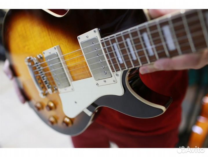 Cort CR250-VB электрогитара, цвет санбёрст