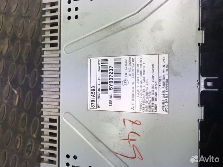 Магнитола mitsubishi L200 2015 г. в