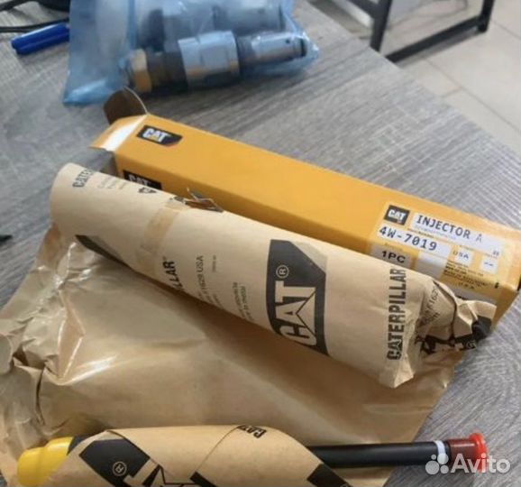 4w-7019 топливная форсунка cat 3408 3412