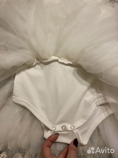 Купальник с пышной юбкой-пачкой 116