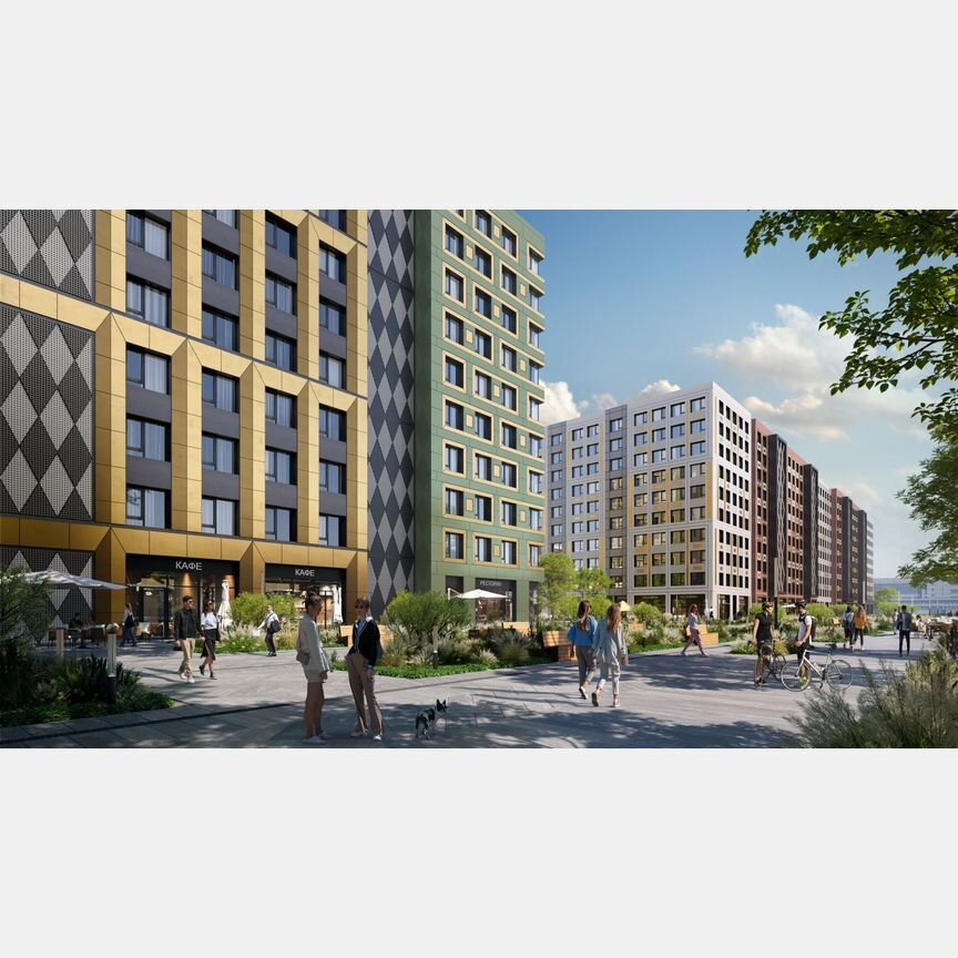 3-к. квартира, 83,6 м², 2/10 эт.